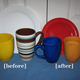 My reward for losing 10 pounds? New, smaller plates and mugs.